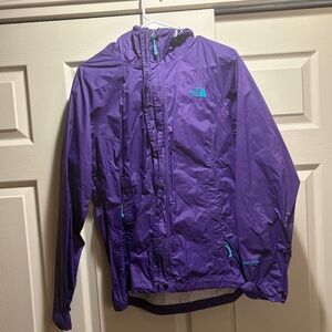 The North Face Venture 2.5L Rain Jacket Women’s Medium Purple Waterproof Hooded